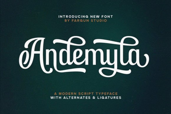 Andemyla: Integrating a Dynamic Script Font into Modern Design Workflows