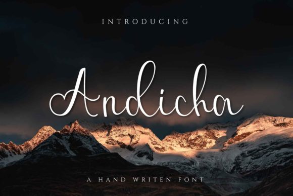 Andicha: The Refined Script That Elevates Your Brand Without the Fluff