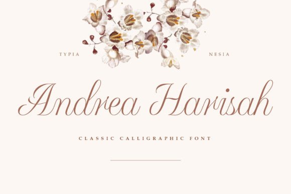 Andrea Harisah: A Handwritten Script for Authentic Design