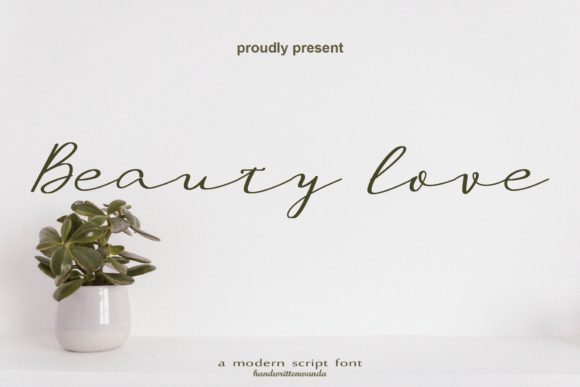 Beauty Love: The Elegant Script That Elevates Every Design