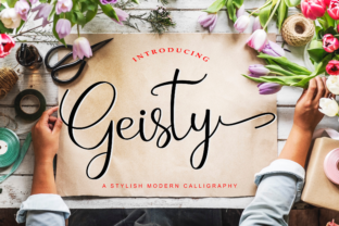 Geisty: The Modern Script for Authentic Design