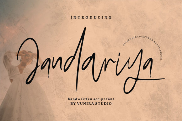 Jandariya: The Script Font Redefining Modern Elegance
