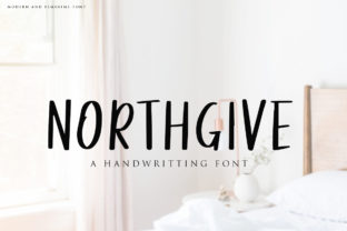 Northgive: The Cheerful Handmade Brush Font Redefining Modern Design
