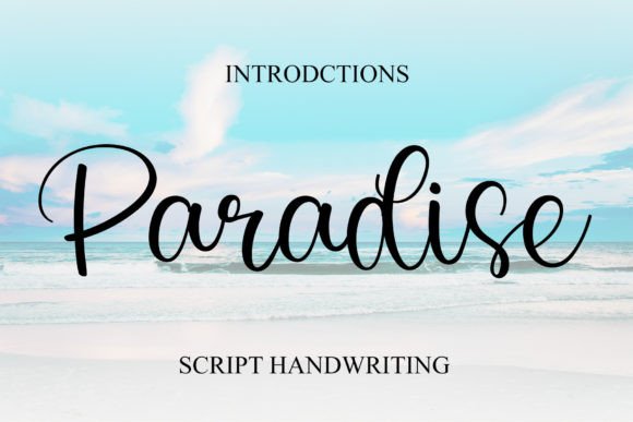 Paradise: The Handwritten Script That Transforms Your Design Projects