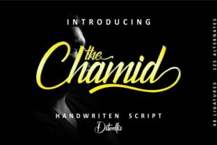 The Chamid: Elevate Your Design with Modern Handwritten Elegance