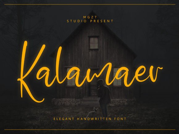 Unleash Your Wanderlust with Kalamaer: A Stylish Handwritten Script Font for Modern Creators