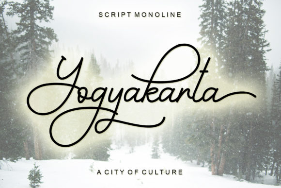 Yogyakarta: The Elegant Handwritten Script for Your Designs